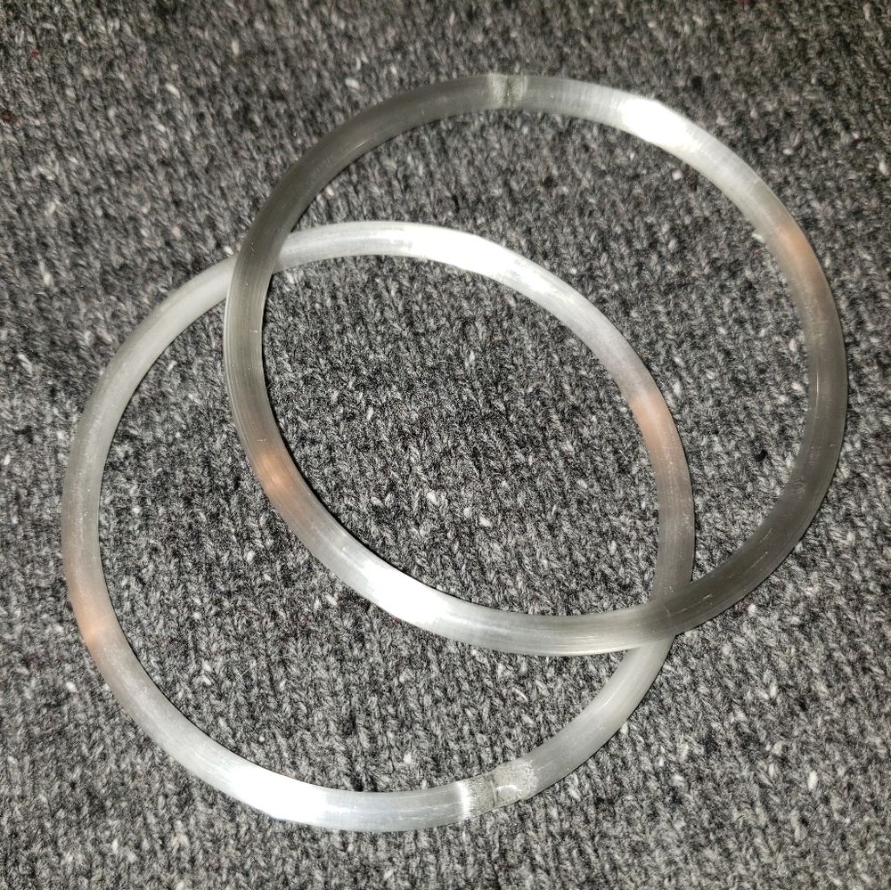 Vintage glass bracelets